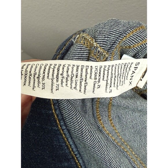 NWT Spanx Dark Stretch-Denim Jeans High-Rise Skinny Fit Plus Size 3X Slimming - Picture 10 of 11